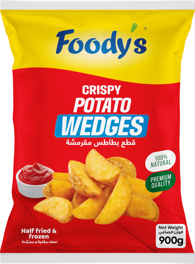 Foodys Potato Wedges 900 gr